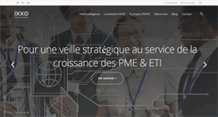 Desktop Screenshot of ixxo.fr