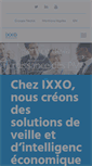 Mobile Screenshot of ixxo.fr