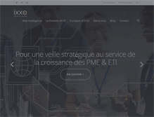Tablet Screenshot of ixxo.fr